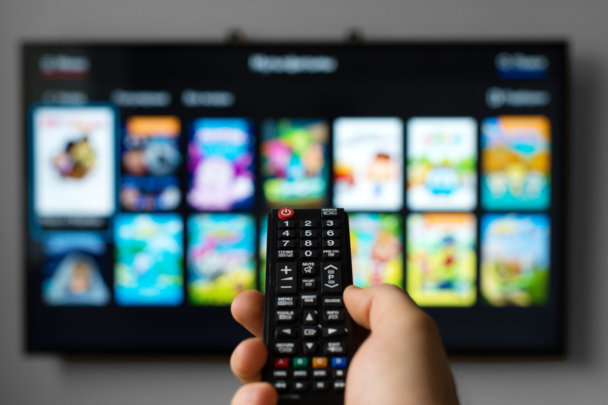 Streaming tv and remote