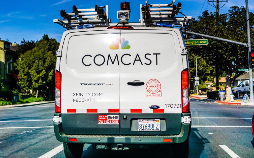 Comcast Cable Truck