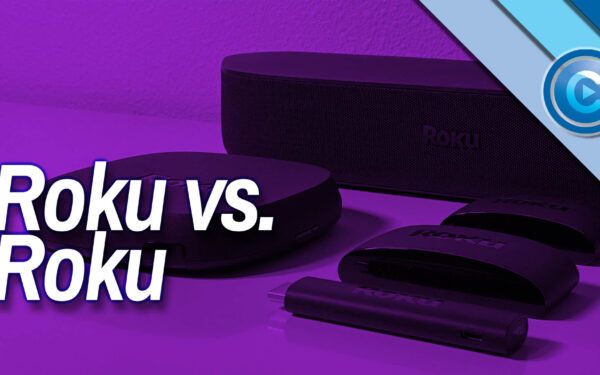 Collage of Roku streaming devices